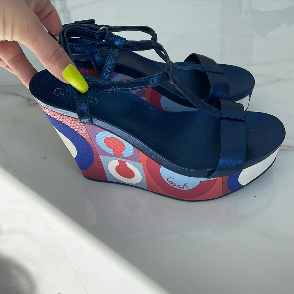 Coach wedges